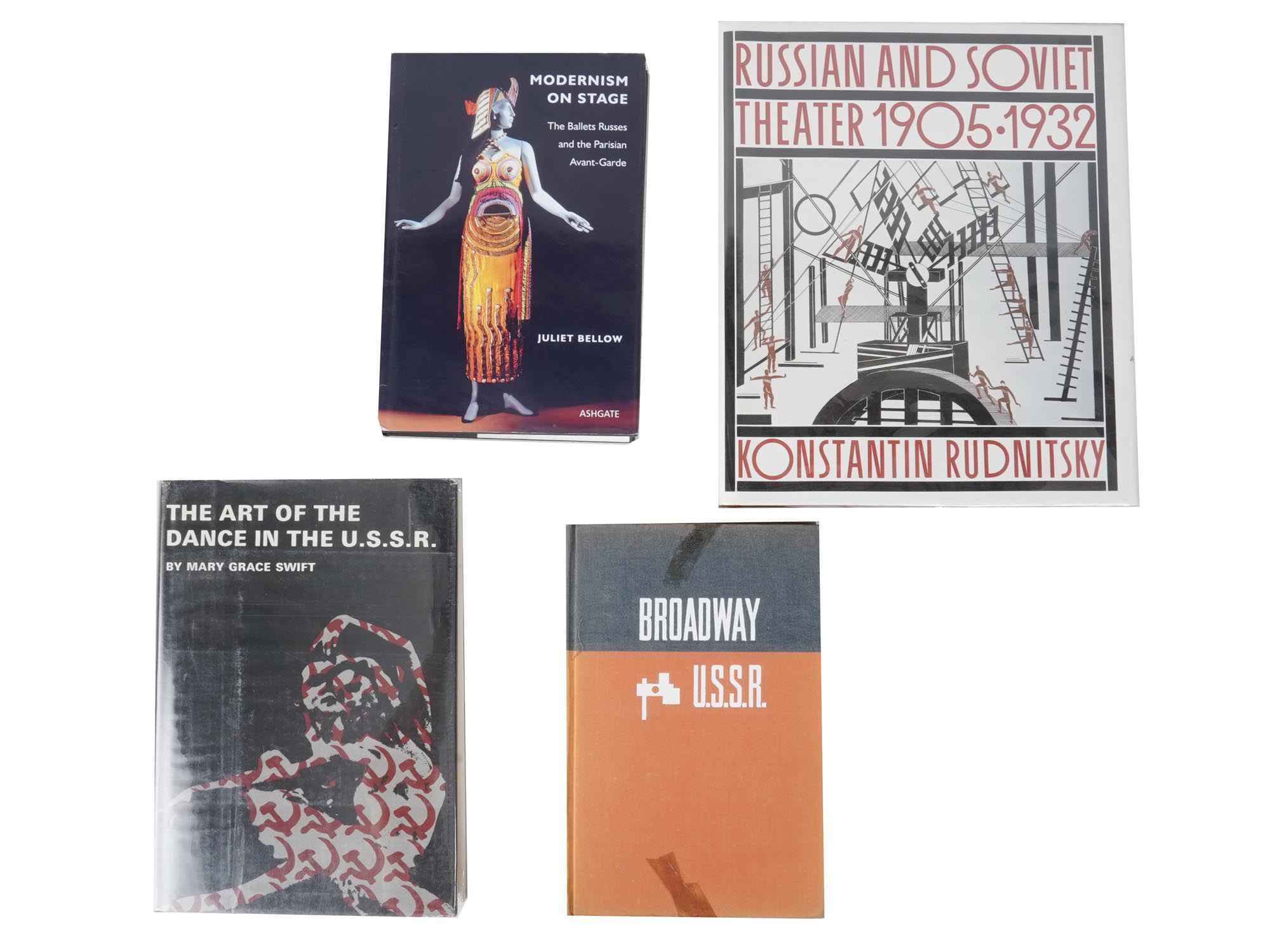 BALLETS RUSSES AND SOVIET CLASSICAL DANCE 4 BOOKS PIC-0